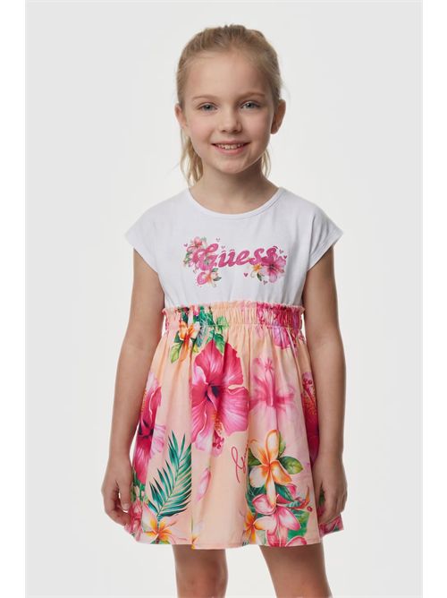 Abito con logo glitterato GUESS | K6GK05K6YW0/P9LB